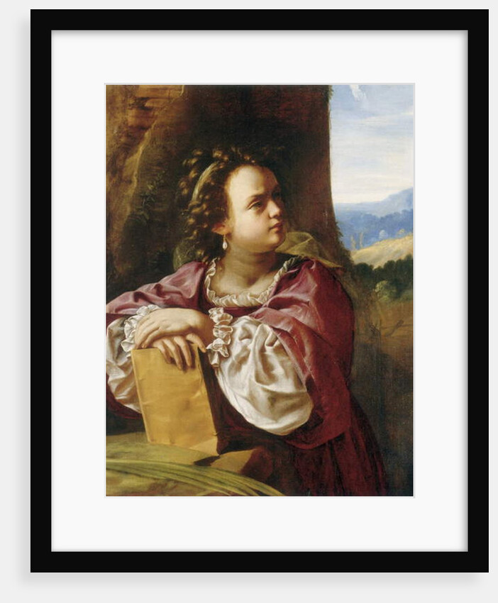 Saint Catherine of Alexandria by Artemisia Gentileschi