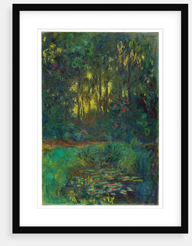 Coin du bassin aux nymphéas, c.1918-19 by Claude Monet