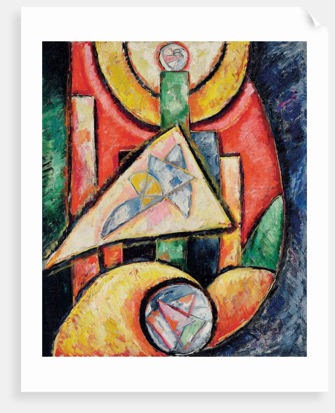 Abstraction, 1912-13 by Marsden Hartley