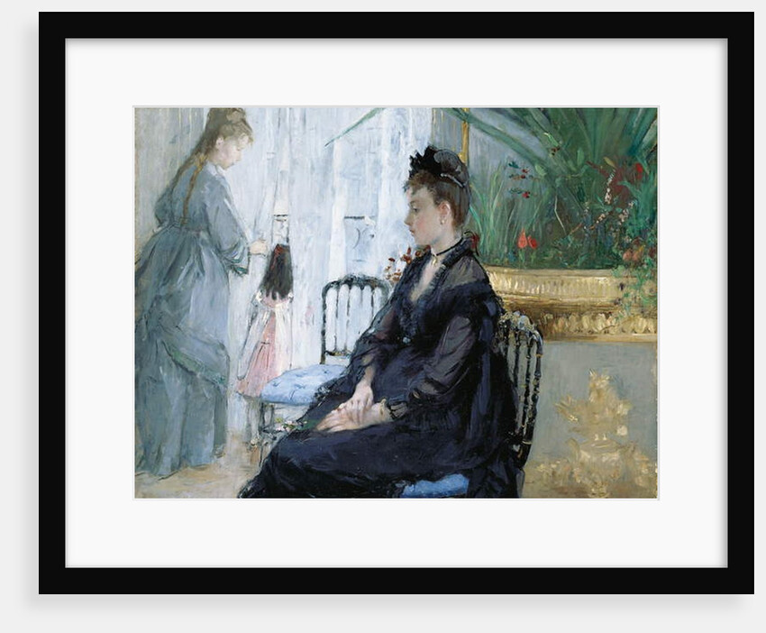 Interior, 1872 by Berthe Morisot