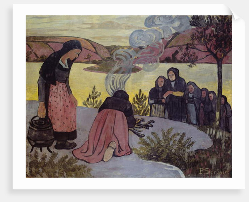 Le feu dehors ou Les Mammau, 1893 by Paul Serusier