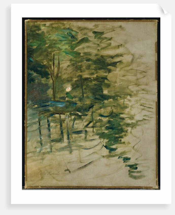 Garden, 1883 by Berthe Morisot