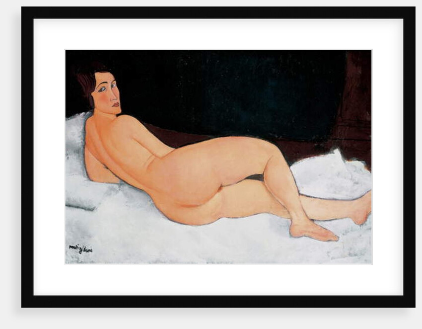 Resting Nude 1917 by Amedeo Modigliani