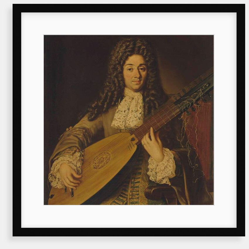 Portrait of a musician, probably Petruccio by Neapolitan School