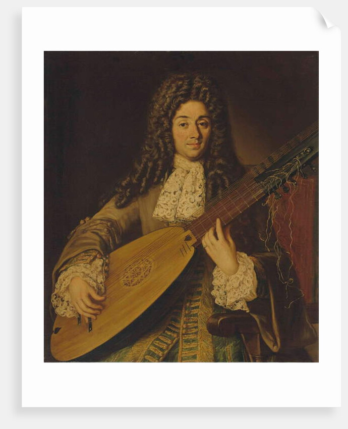 Portrait of a musician, probably Petruccio by Neapolitan School