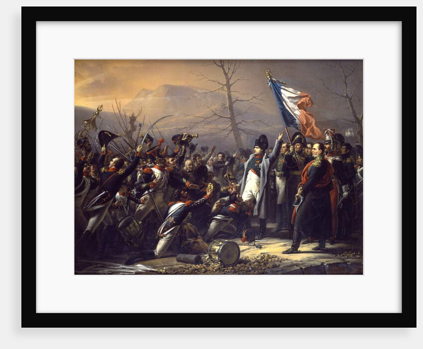 Napoleon returning from Elba by Charles Auguste Steuben