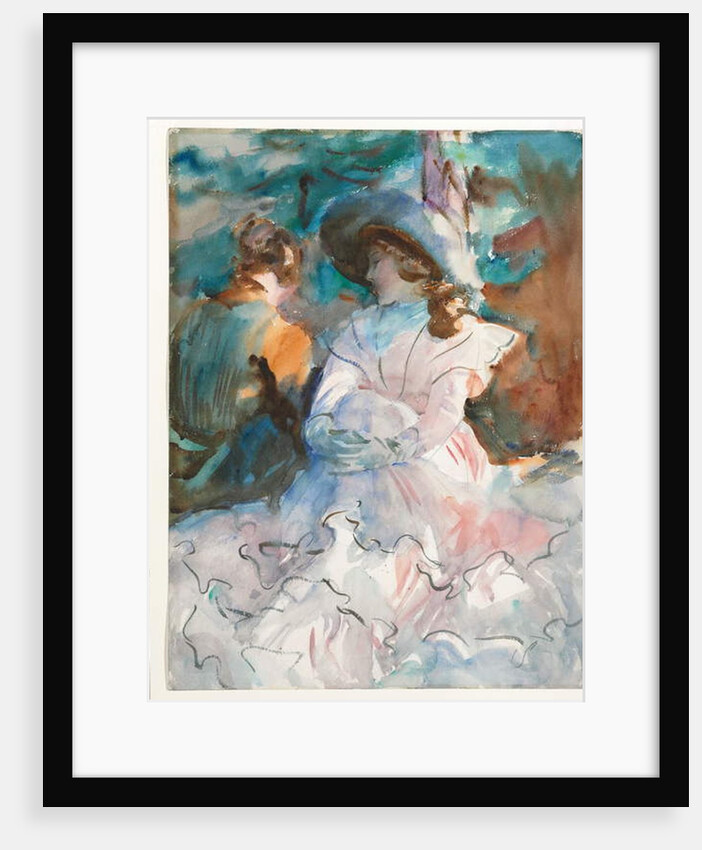 Ladies in the Shade: Abriès, 1912 by John Singer Sargent