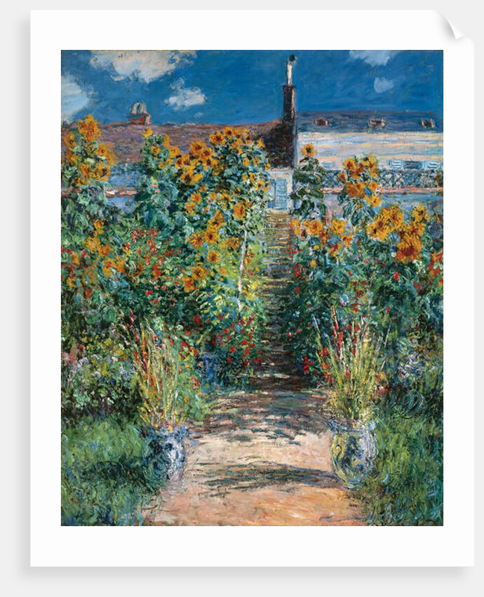 L’Escalier à Vétheuil, 1881 by Claude Monet
