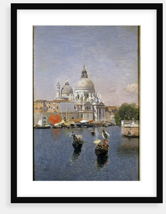 Santa Maria della Salute, Venice by Martin Rico y Ortega
