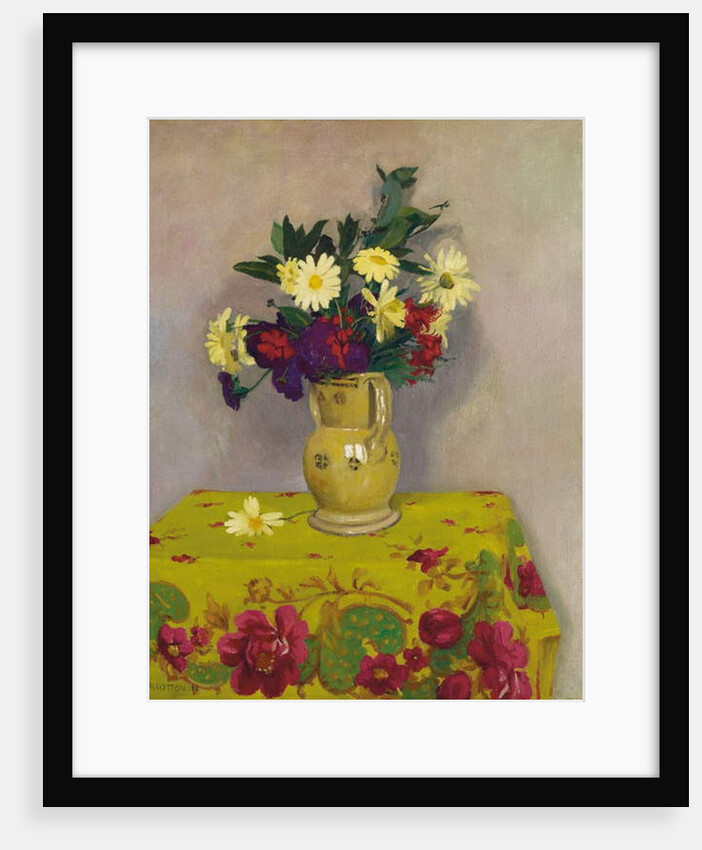 Yellow daisies and various flowers, 1911 by Felix Edouard Vallotton