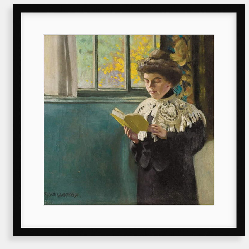 Woman Reading by a Window, c.1904 by Felix Edouard Vallotton