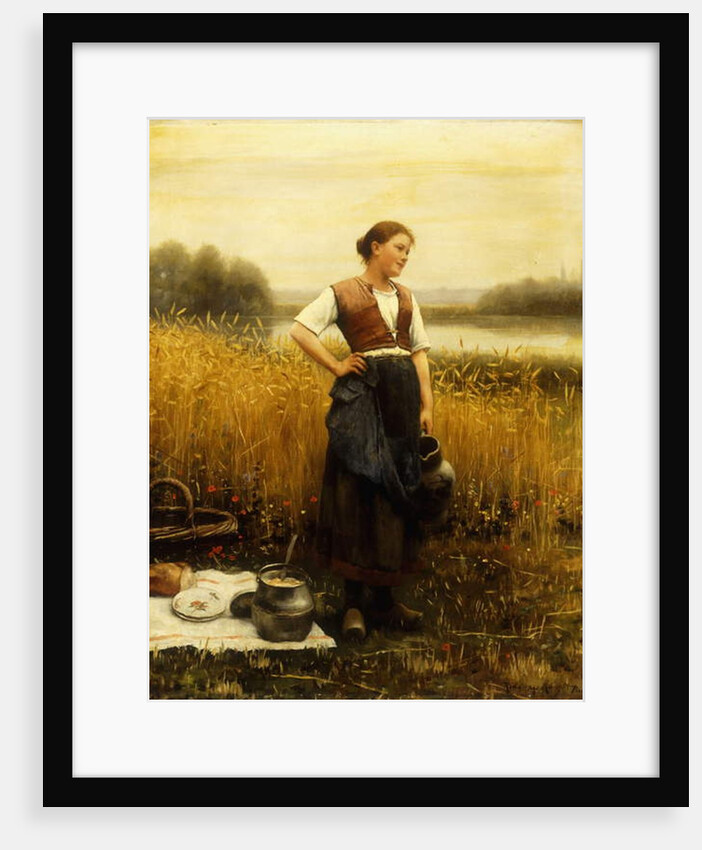 A Harvest Lunch by Daniel Ridgway Knight