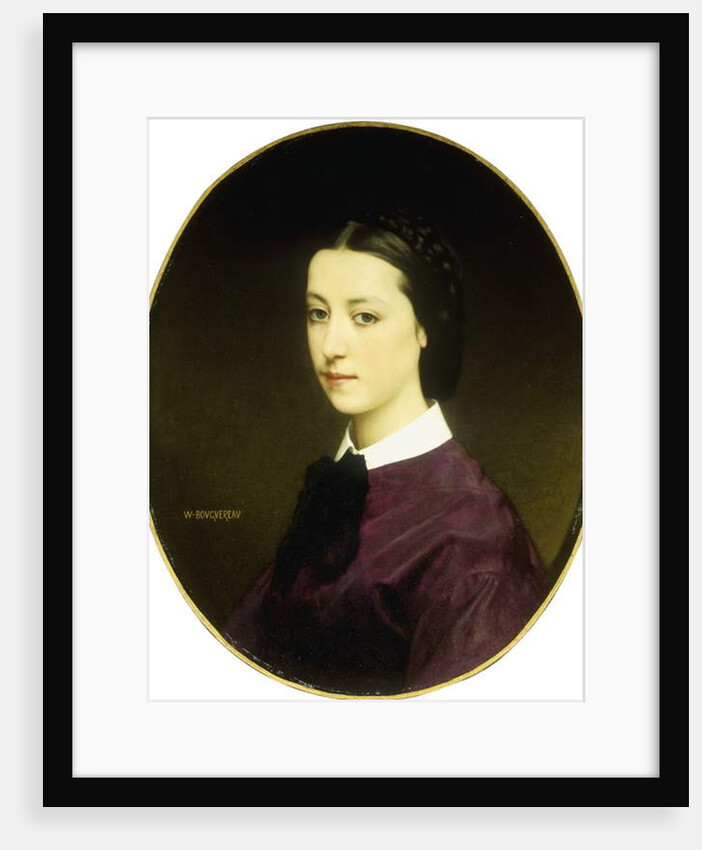 Portrait of a Young Lady by William-Adolphe Bouguereau