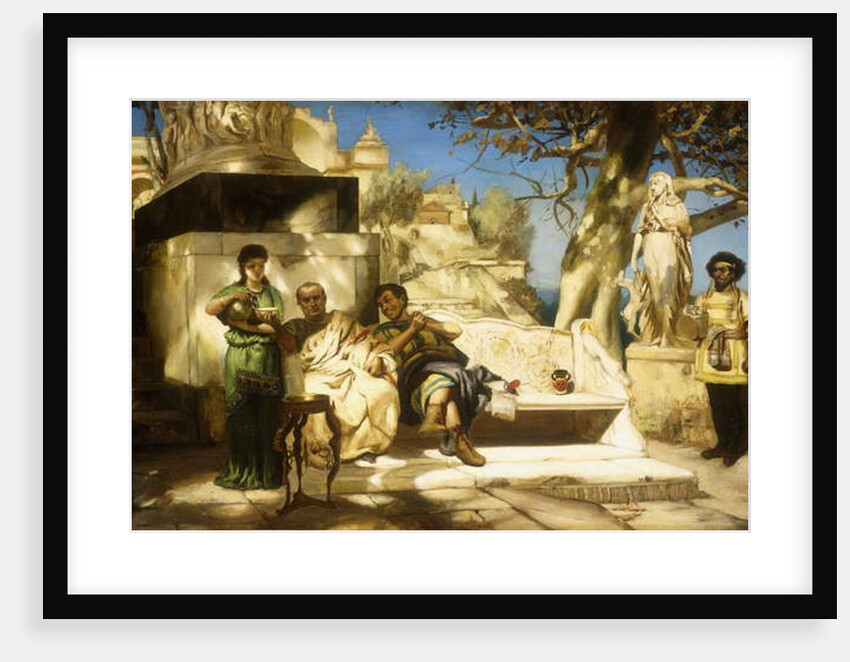 The Patrician's Siesta by Hendrik Siemiradzki