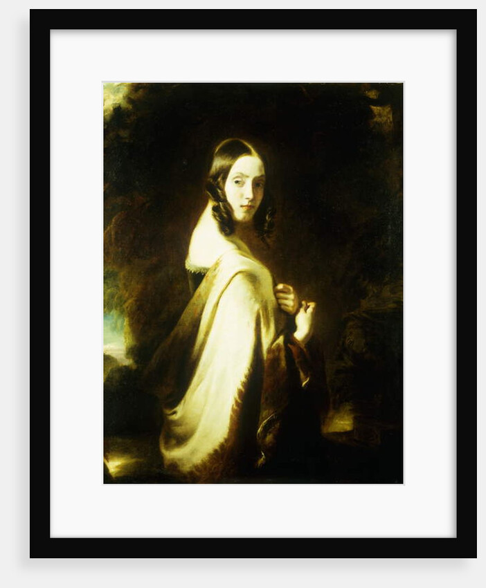 A Lady with a Shawl by Esther Paris-Persennet