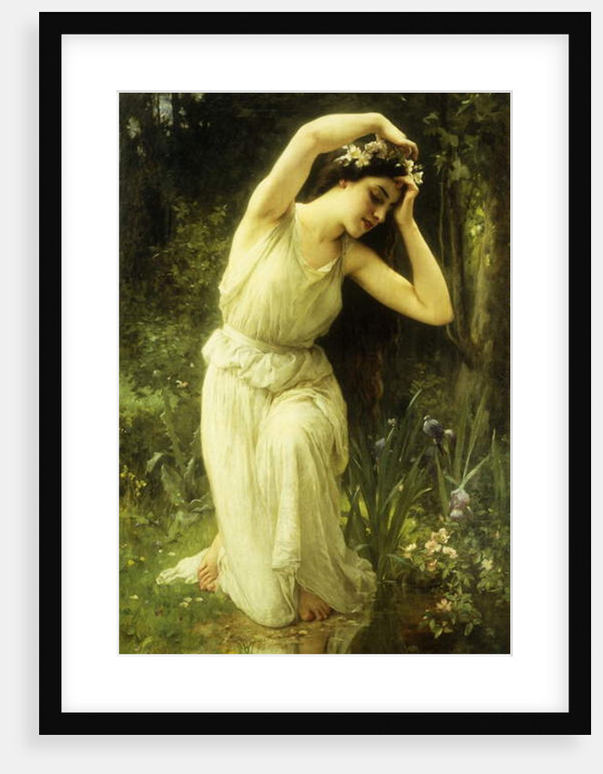 A Nymph in the Forest by Charles Amable Lenoir