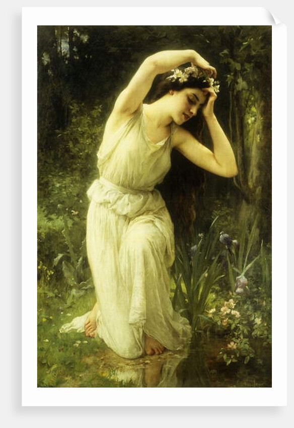 A Nymph in the Forest by Charles Amable Lenoir