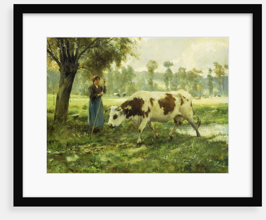 Cows at Pasture by Julien Dupre