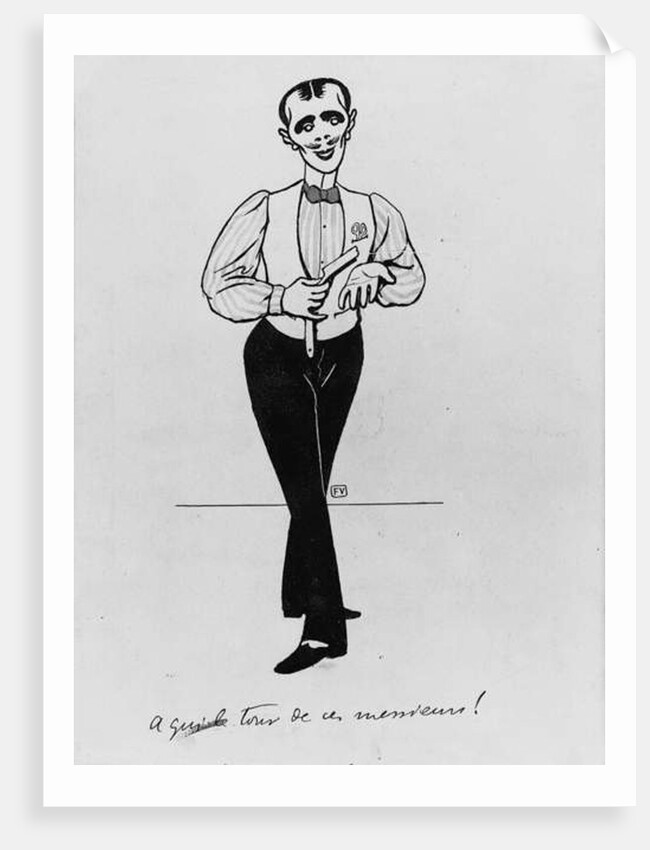 A Qui Le Tour Des Ces Messieurs!, 1898 by Felix Edouard Vallotton