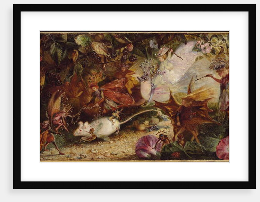 The Chase of the White Mouse by John Anster Fitzgerald