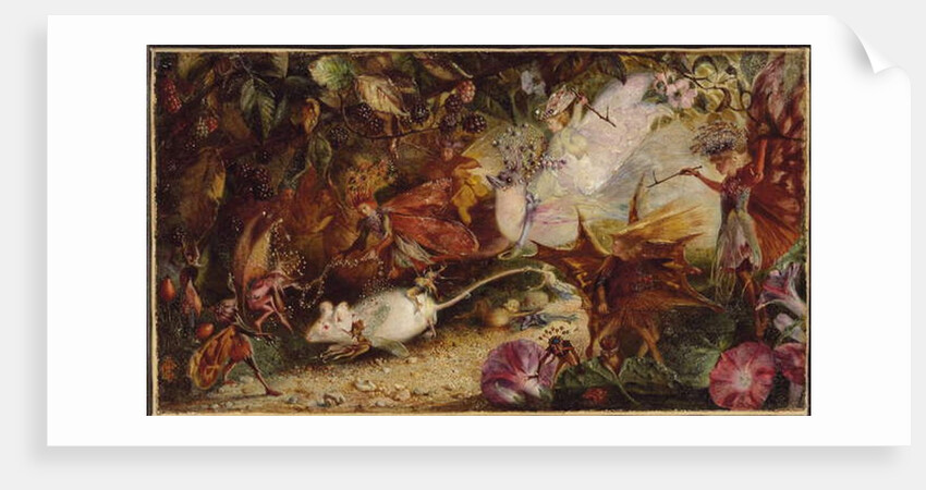 The Chase of the White Mouse by John Anster Fitzgerald