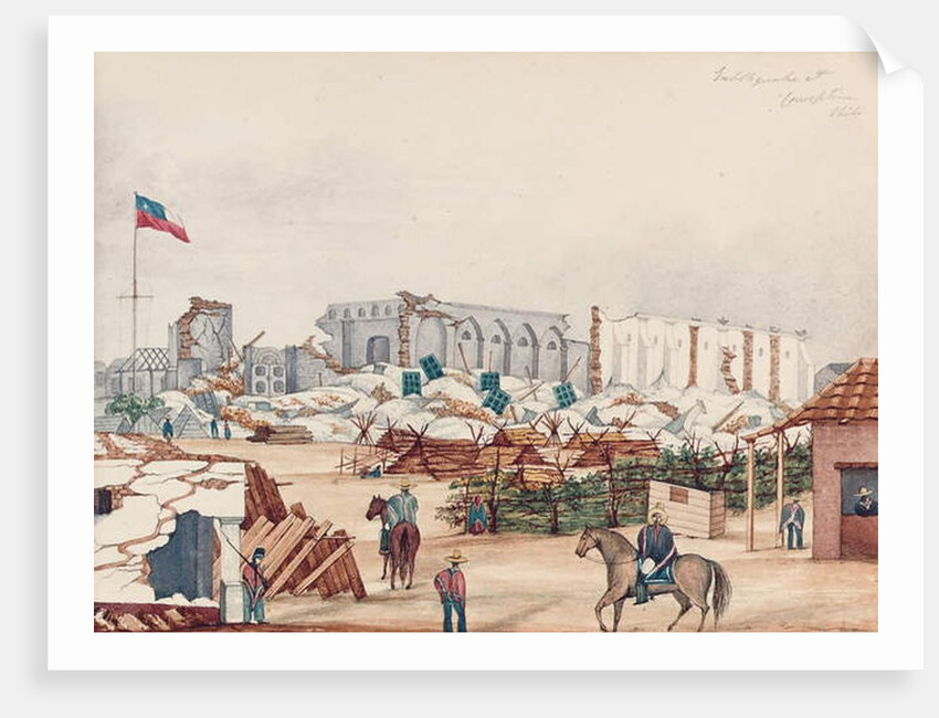 Earthquake at Concepcion, Chile by School European