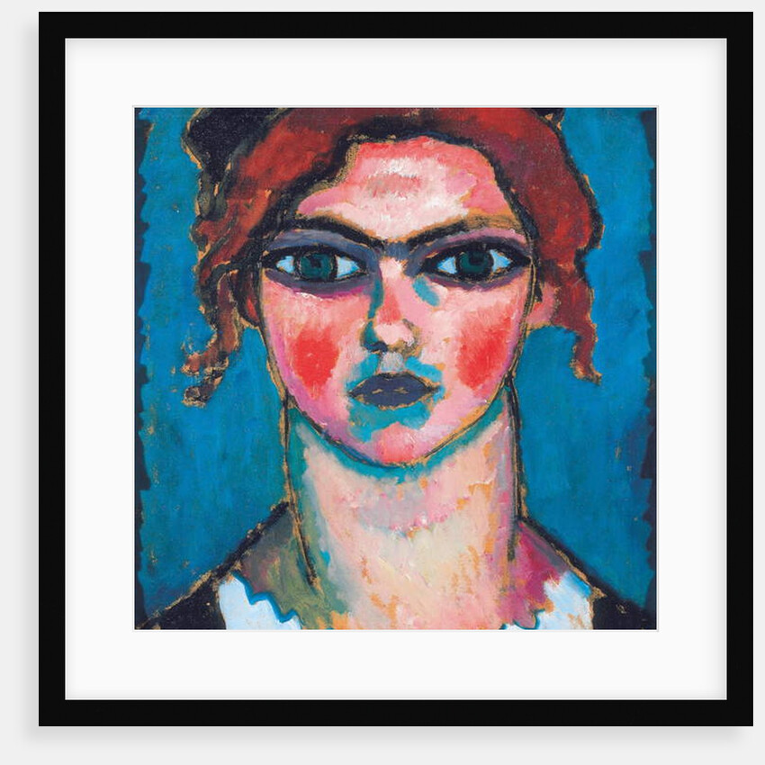 Young Woman With Green Eyes, c.1910 by Alexej von Jawlensky