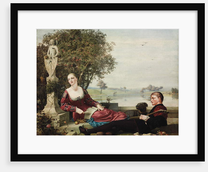 Heloise and Abelard by Robert Bateman