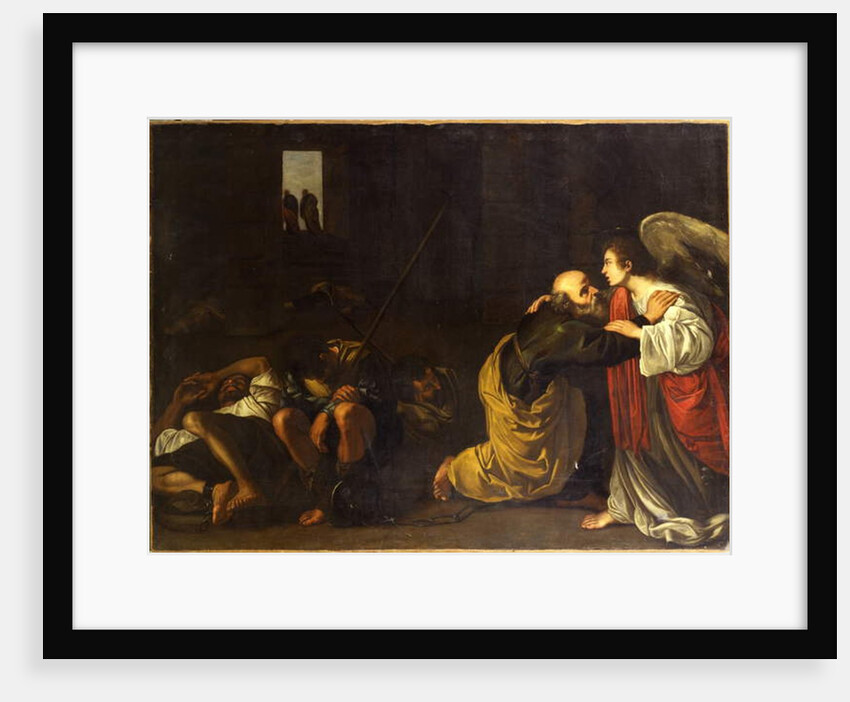 The Deliverance of St. Peter by Orazio (circle of) Gentileschi