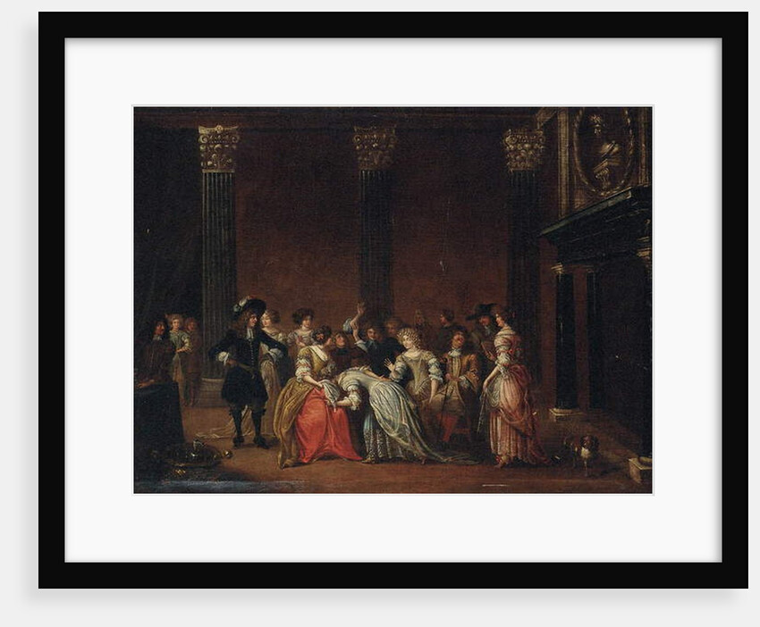 La Main Chaude by Hieronymus (circle of) Janssens