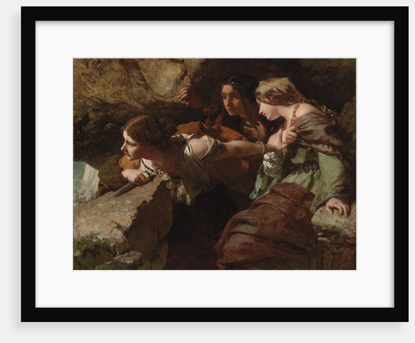 Courage, Anxiety and Despair: Watching the Battle by James Sant