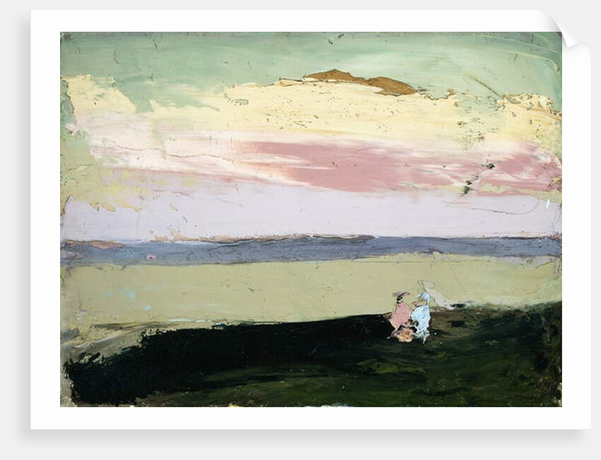 Coastal Scene at Sunset, by Robert Cozad Henri