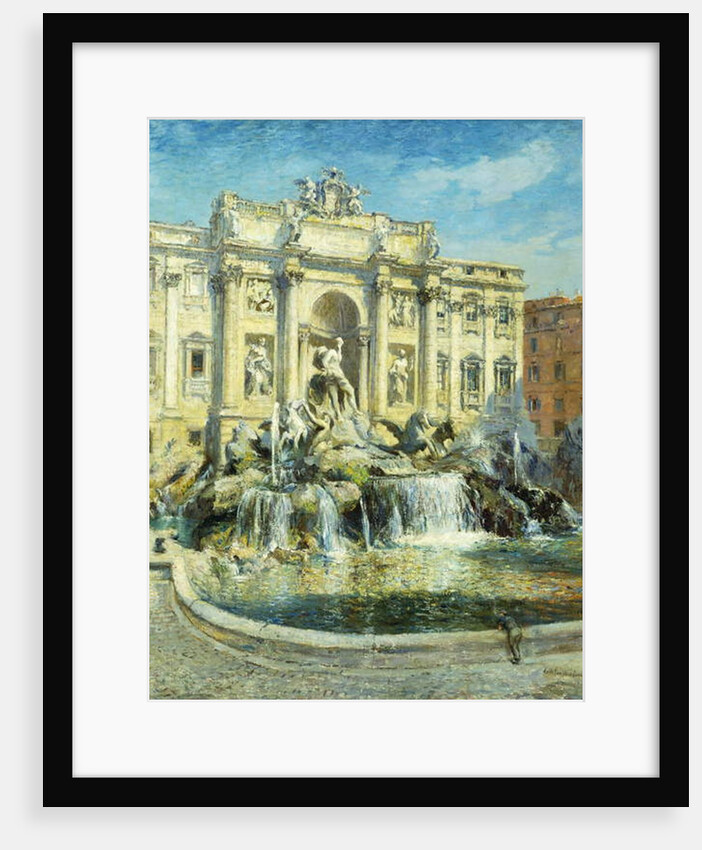 Trevi Fountain, Rome by Colin Campbell Cooper