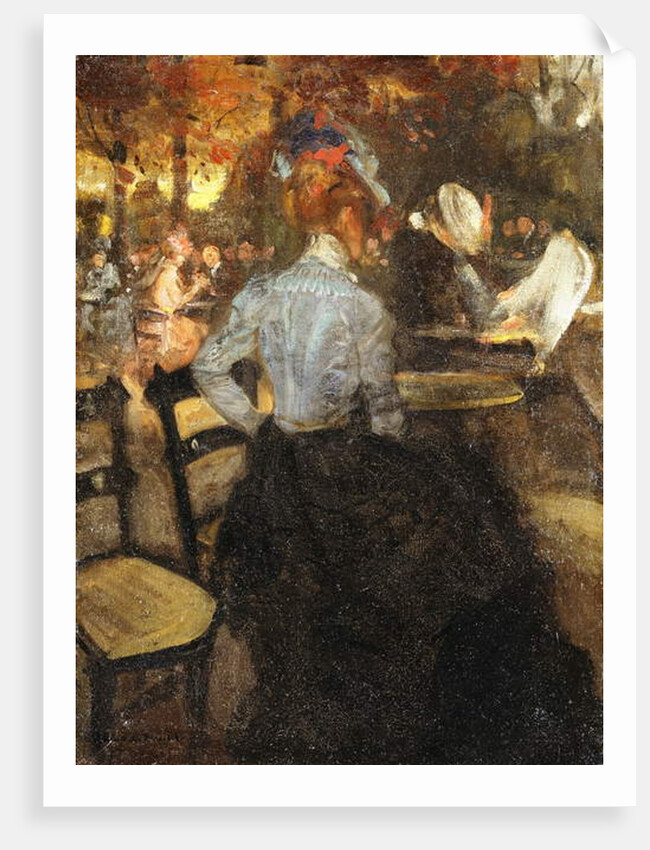 The Cafe, c.1900 by Alfred Henry Maurer