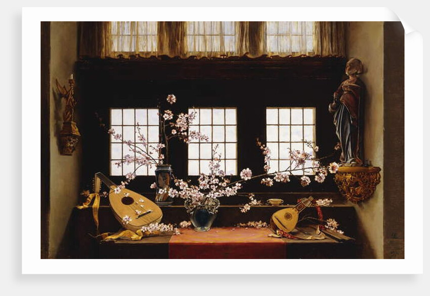 Studio Window, Isle Of Capri, 1897 by Charles Caryl Coleman