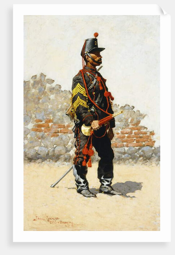 Bugler of the Cavalry, 1889 by Frederic Remington