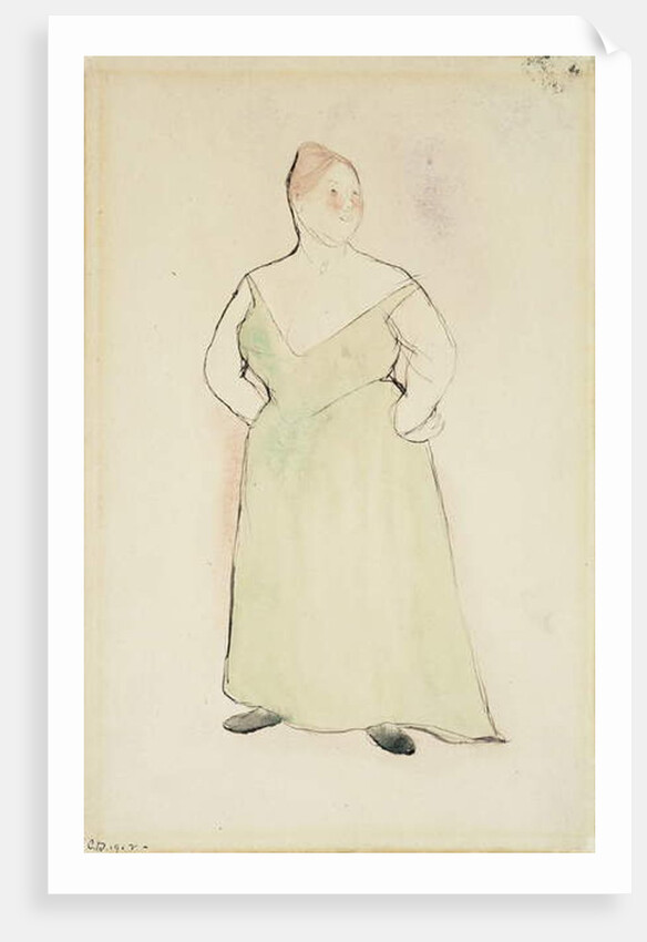 Woman in Evening Dress, 1912 by Charles Demuth