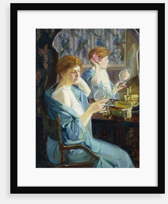 Maude In Green by Louis Frederick Berneker