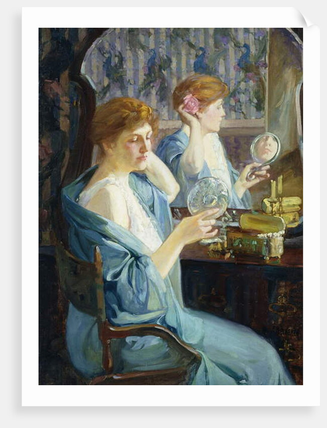 Maude In Green by Louis Frederick Berneker