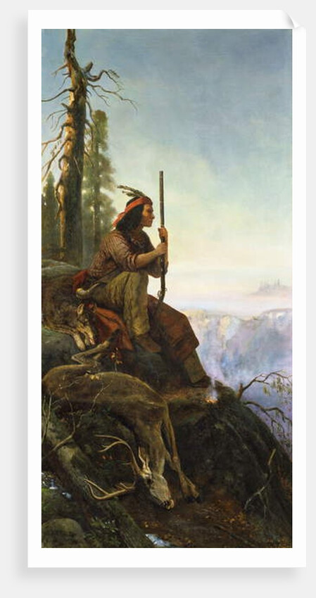 The Signal Fire, 1880 by William Hahn