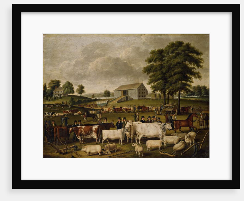 A Pennsylvania Country Fair, 1824 by John Archibald Woodside