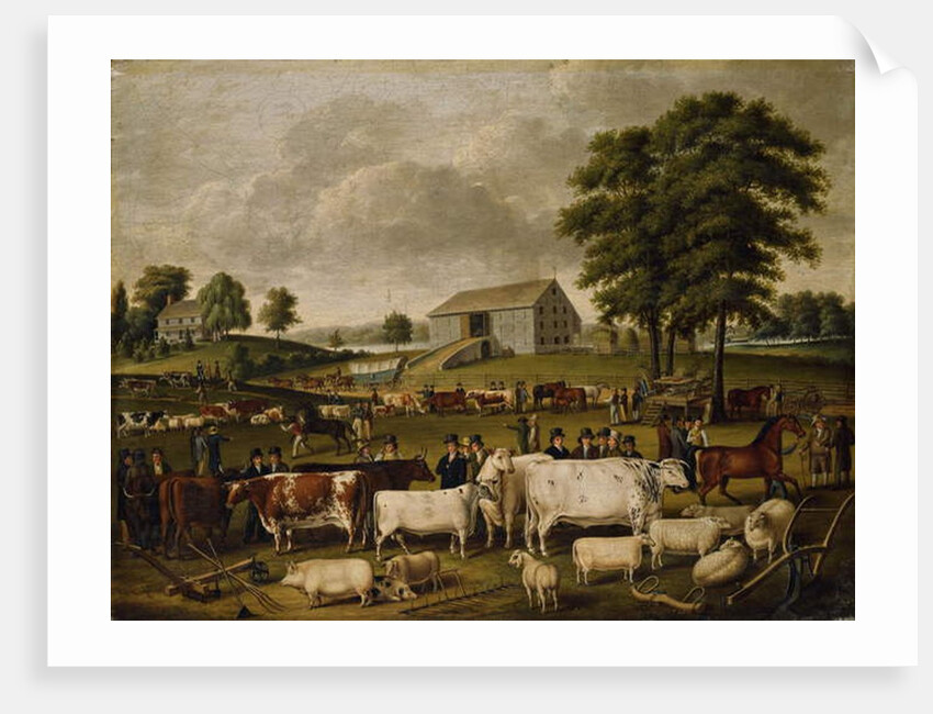 A Pennsylvania Country Fair, 1824 by John Archibald Woodside