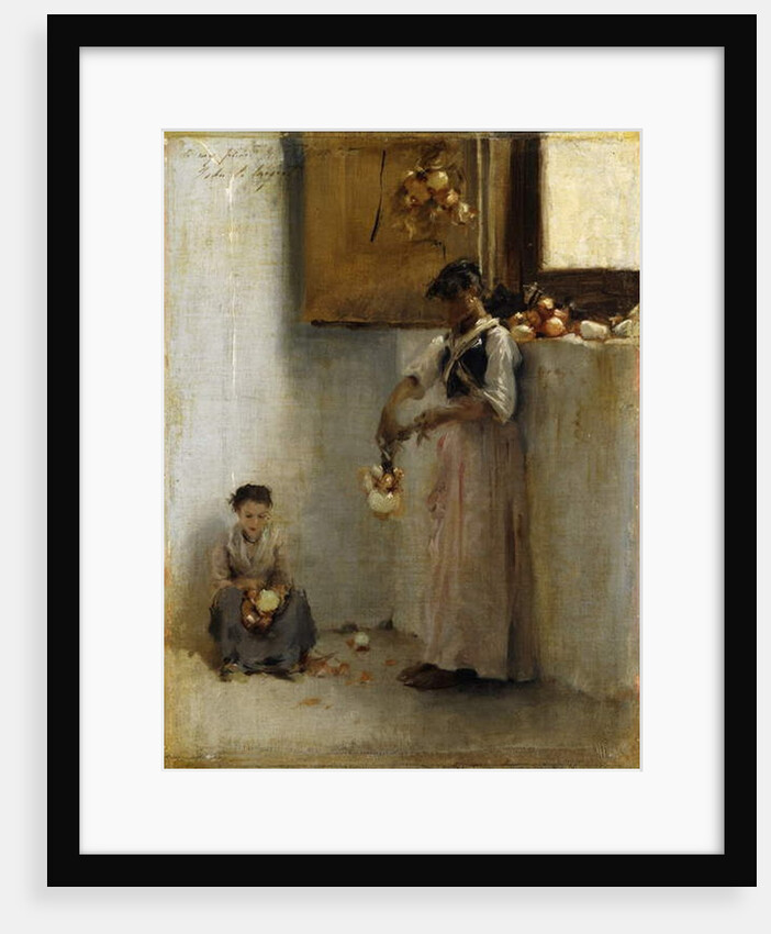 Stringing Onions, c.1882 by John Singer Sargent