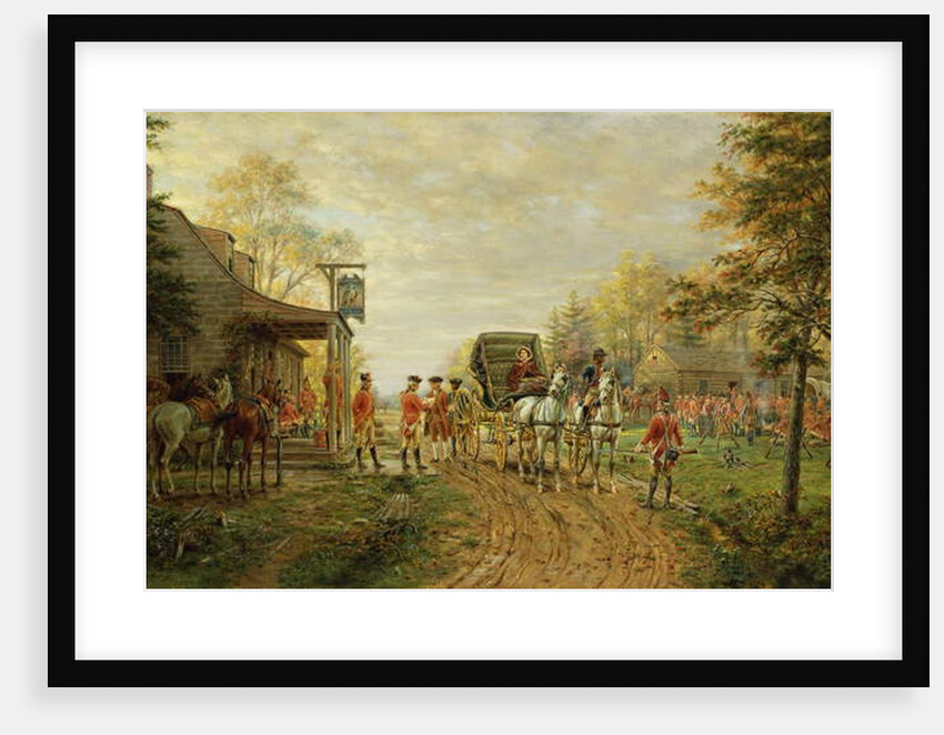 Passing the Outposts on the Old Kingsbridge Road, 1903 by Edward Lamson Henry