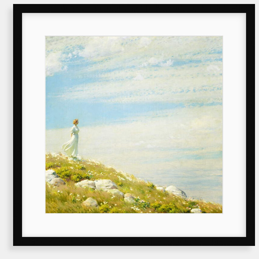 A Breezy Day, 1908 by Charles Courtney Curran