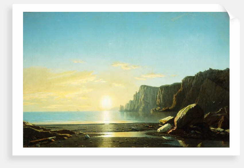 Off the Coast of Labrador, 1862 by William Bradford