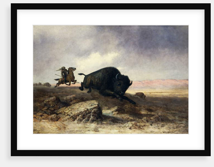 Buffalo Hunt, 1915 by Colin Campbell Cooper