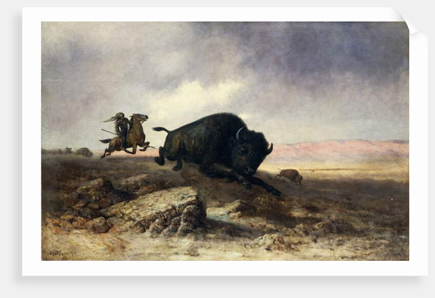 Buffalo Hunt, 1915 by Colin Campbell Cooper