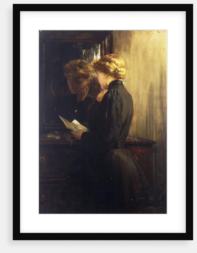 The Letter, 1910 by James Carroll Beckwith