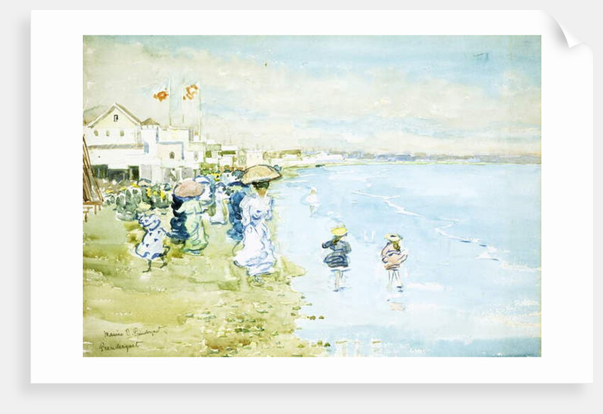 Revere Beach, Boston by Maurice Brazil Prendergast